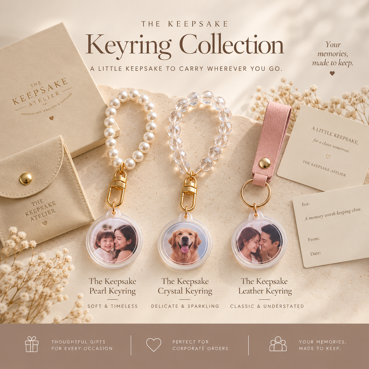 The Keepsake Keyring Collection
