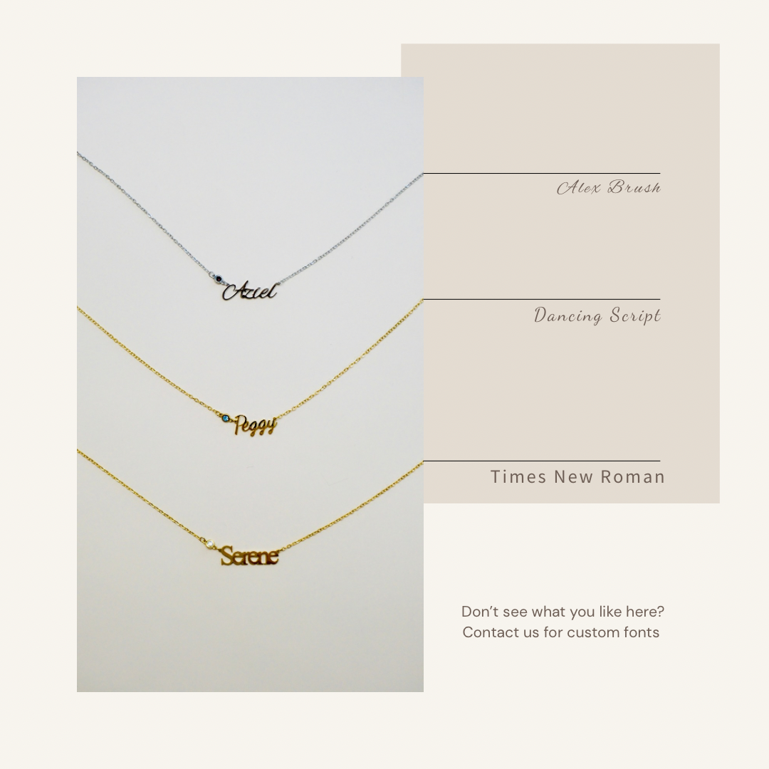The Keepsake Name Bracelet